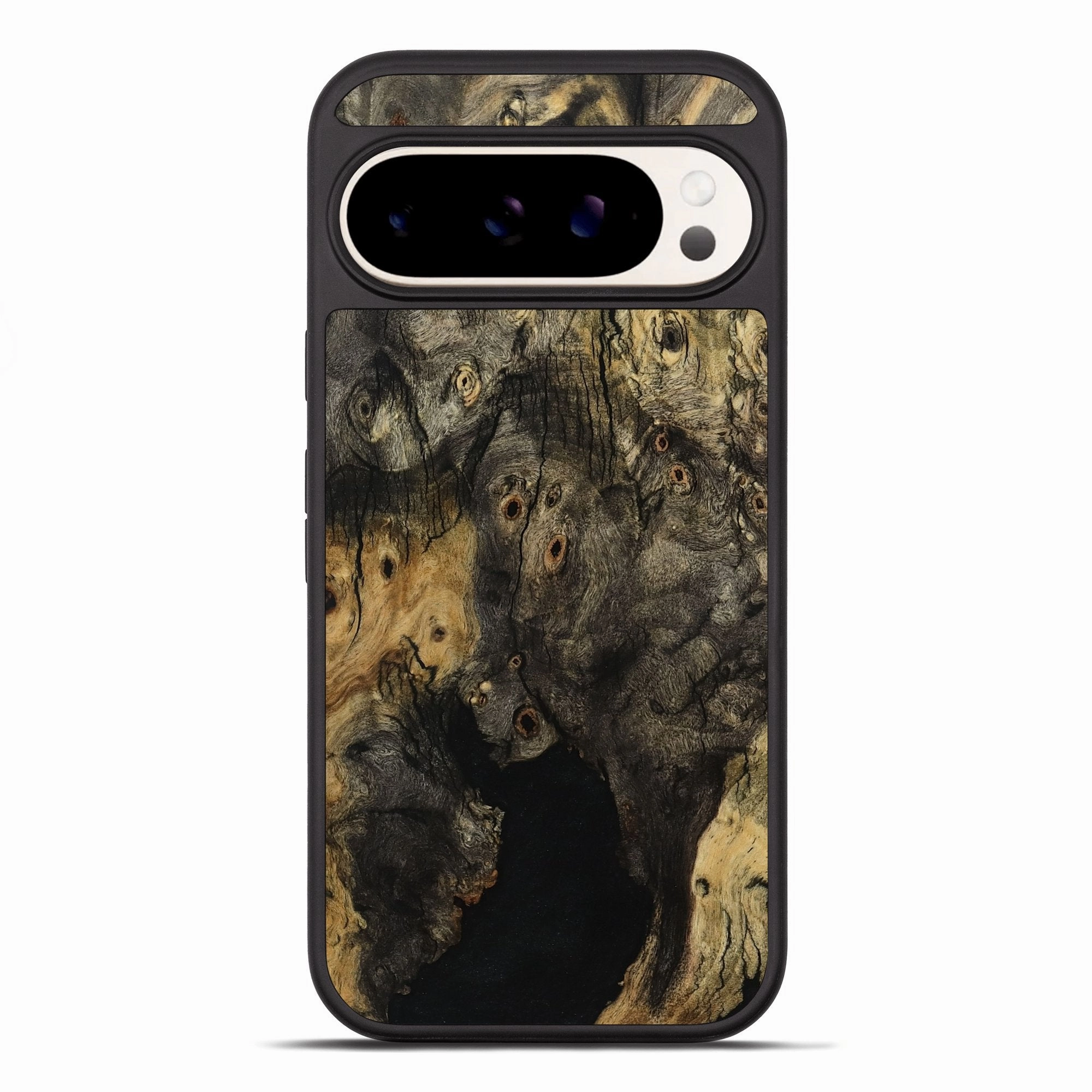 Anti Yellowing Film Pixel 10 Pro Xl Wood Phone Case - Halo (Wood Burl, 781878)