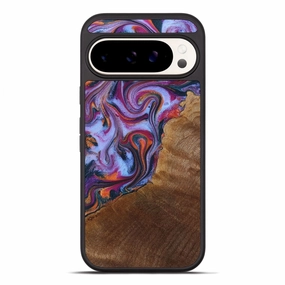 Anti Spy Film Pixel 10 Pro Xl Wood Phone Case - Hilton (Blue, 772227)