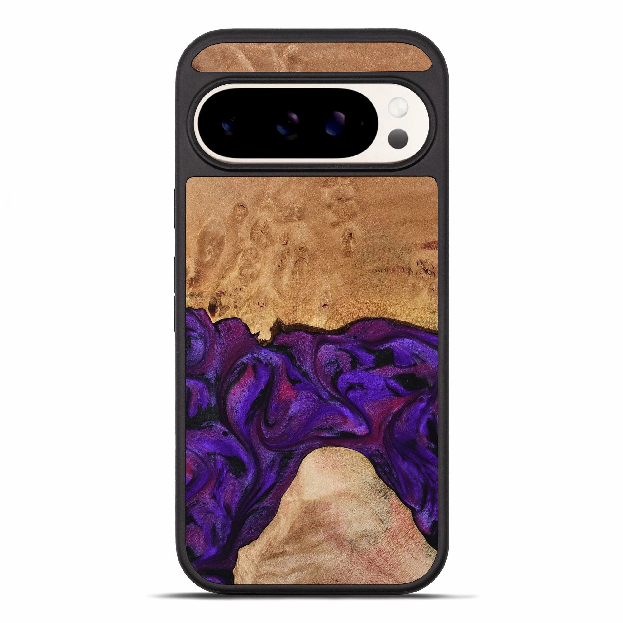 Smooth Touch Pixel 10 Pro Xl Wood Phone Case - Ivanna (Purple, 773322)