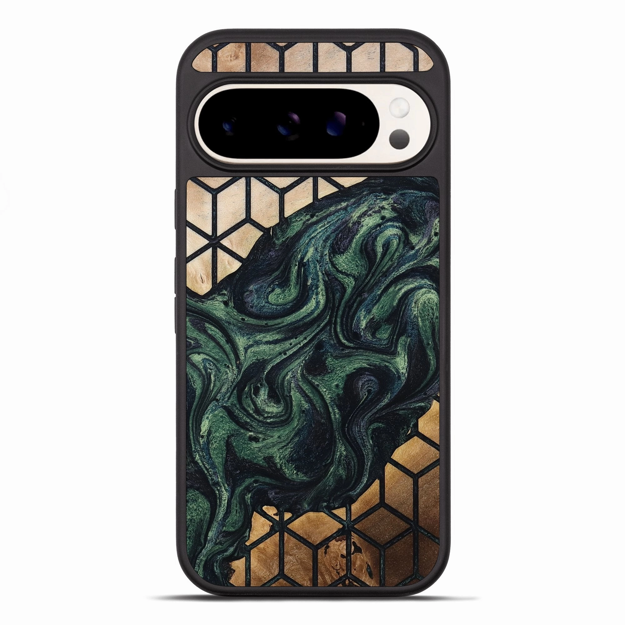 Case Friendly Glass Oleophobic Coating Pixel 10 Pro Xl Wood Phone Case - Jackie (Pattern, 775900)
