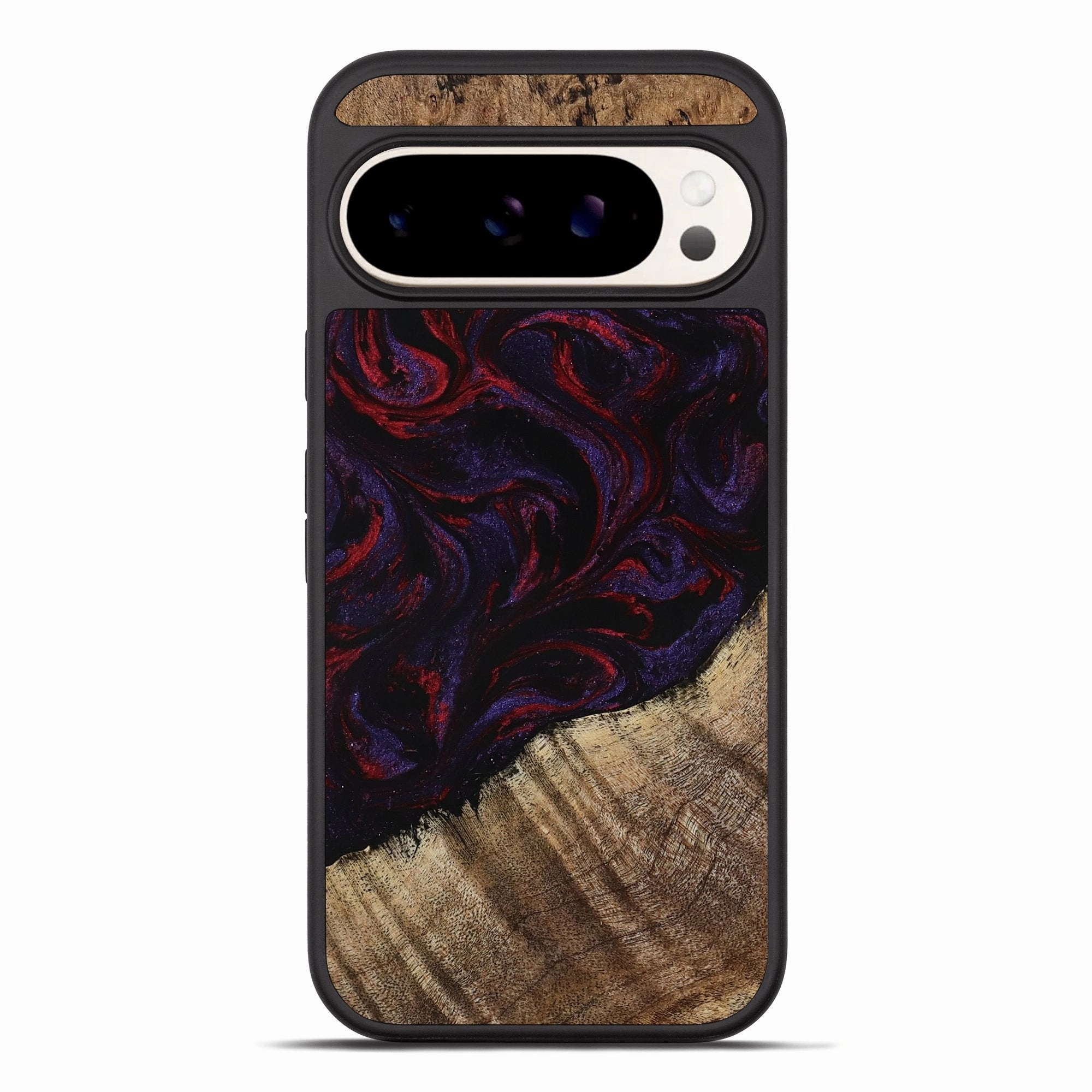 Pixel 10 Pro Xl Wood Phone Case - Jarrod (Red, 771189) Anti Yellowing Film