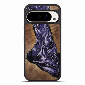 Raised Edges Anti Reflection Screen Pixel 10 Pro Xl Wood Phone Case - Jeffrey (Purple, 769463)