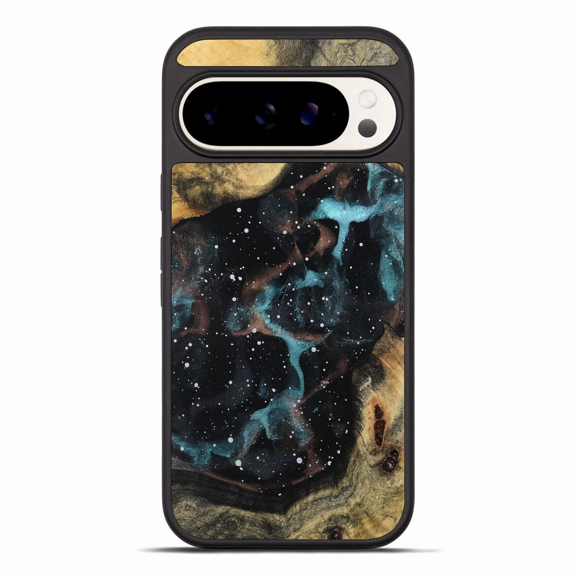 Pixel 10 Pro Xl Wood Phone Case - Johanna (Cosmos, 781963) Shockproof Anti Finger Streak