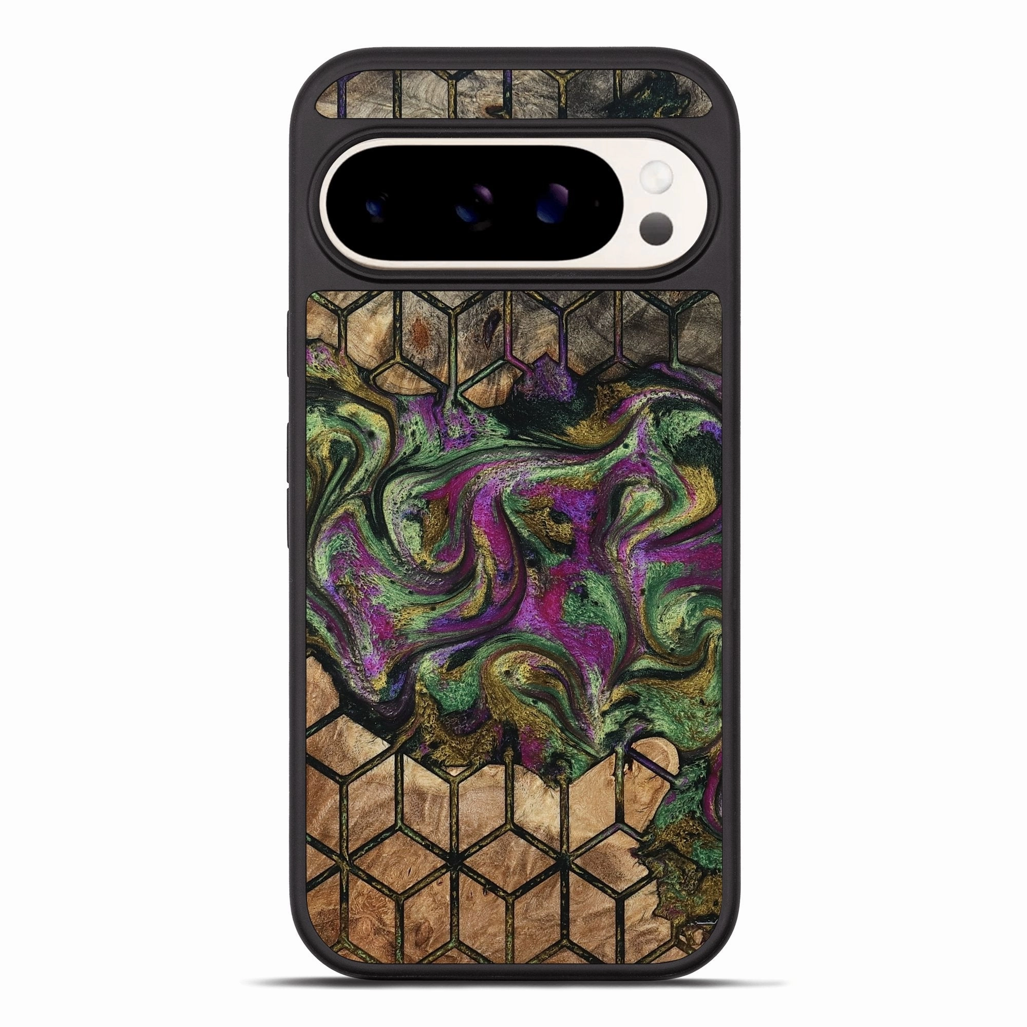 Self Healing Grip Friendly Pixel 10 Pro Xl Wood Phone Case - Kaleb (Pattern, 777160)