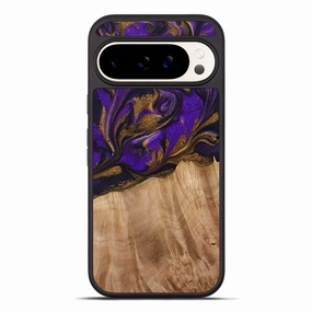 Pixel 10 Pro Xl Wood Phone Case - Kaley (Purple, 773360) Case Friendly