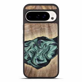 Pixel 10 Pro Xl Wood Phone Case - Kason (Green, 780037) Anti Reflection Coating Scratch Proof Glass