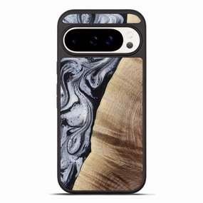 Pixel 10 Pro Xl Wood Phone Case - Kate (Black & White, 777574) Easy Installation