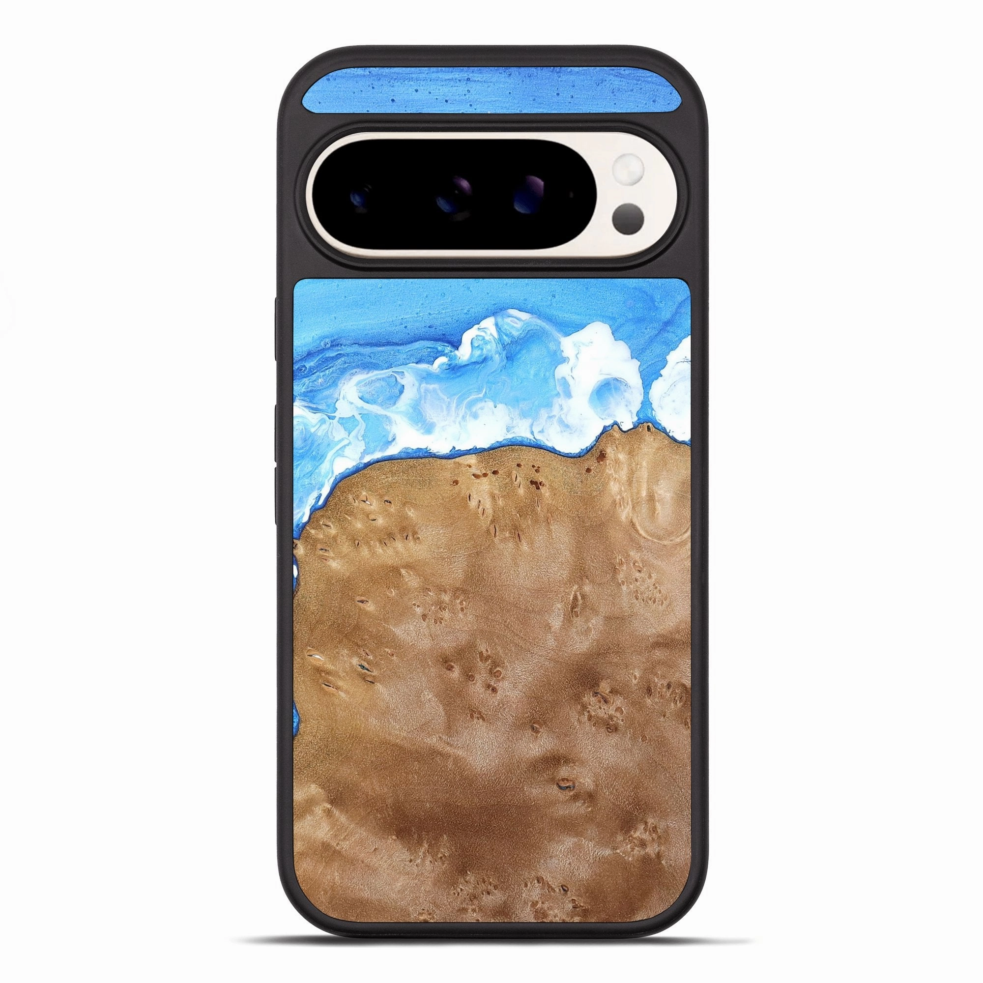 Pixel 10 Pro Xl Wood Phone Case - Keaton (Coastal, 780335) Scratch Proof Glass Anti Shock Screen