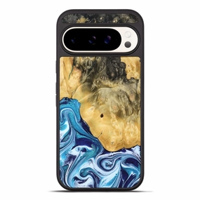 Fingerprint Free Protective Film Pixel 10 Pro Xl Wood Phone Case - Kianna (Blue, 780060)