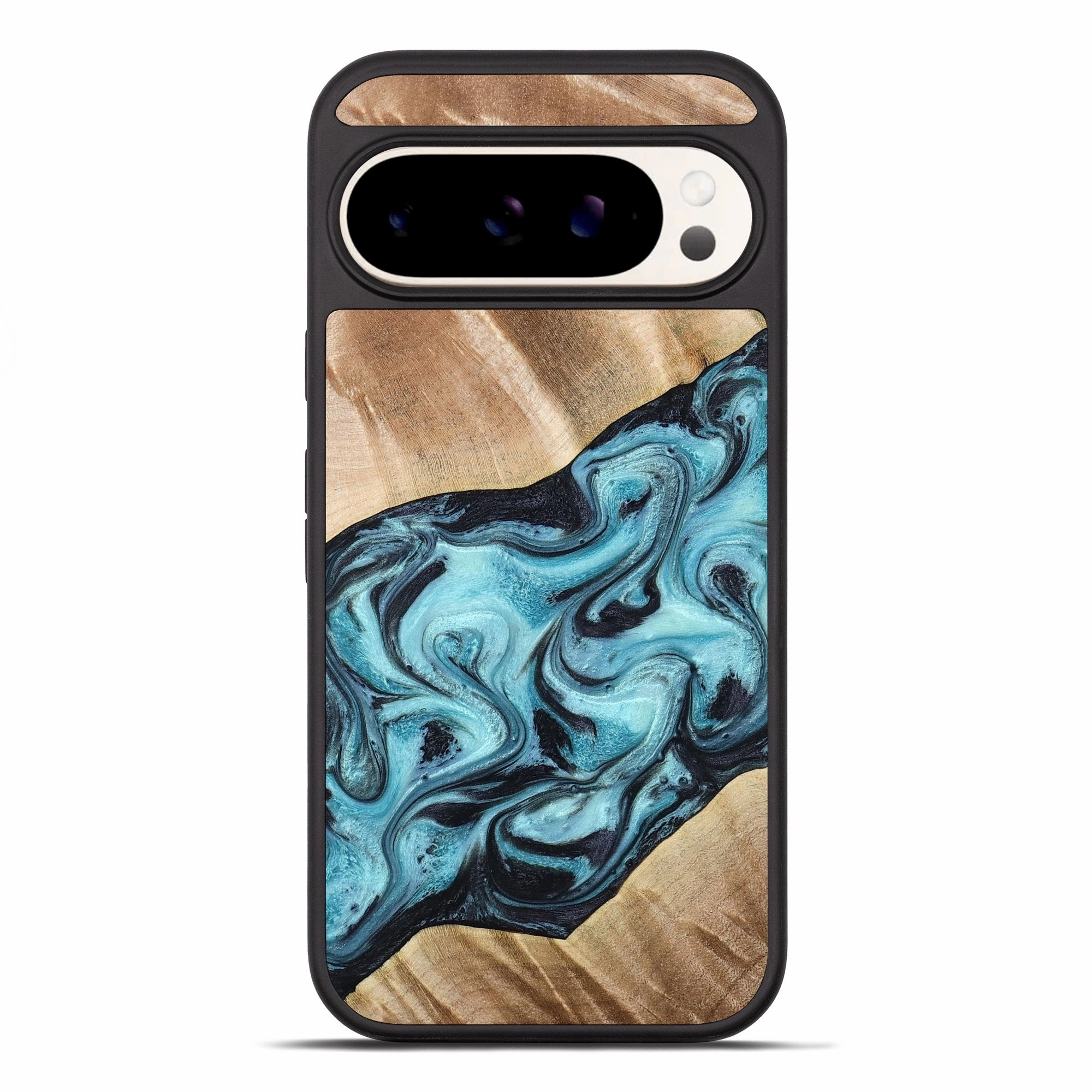 Self Healing Pixel 10 Pro Xl Wood Phone Case - Kyro (Blue, 778598)