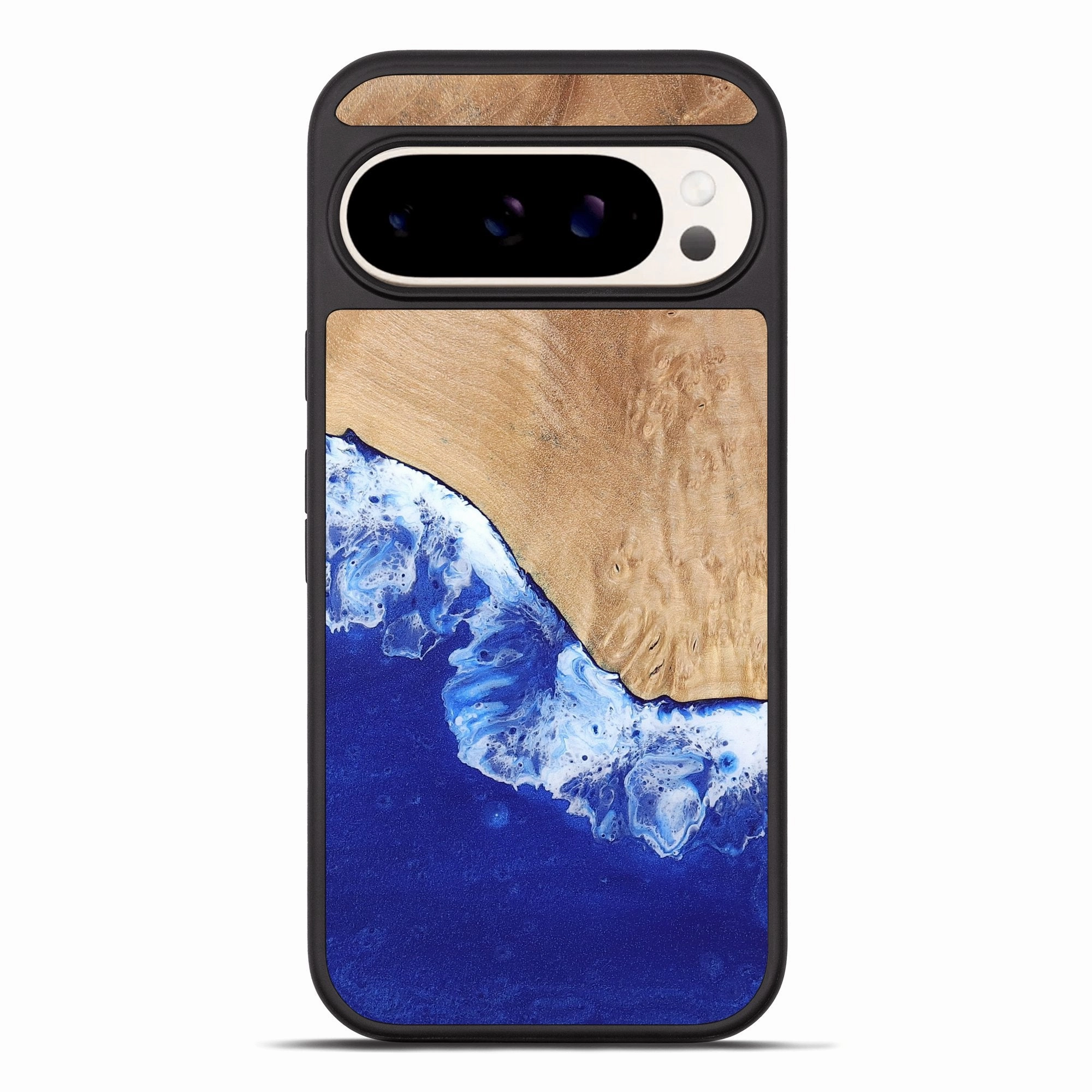 Pixel 10 Pro Xl Wood Phone Case - Kyson (Coastal, 775708) Anti Oil Film Tempered Glass