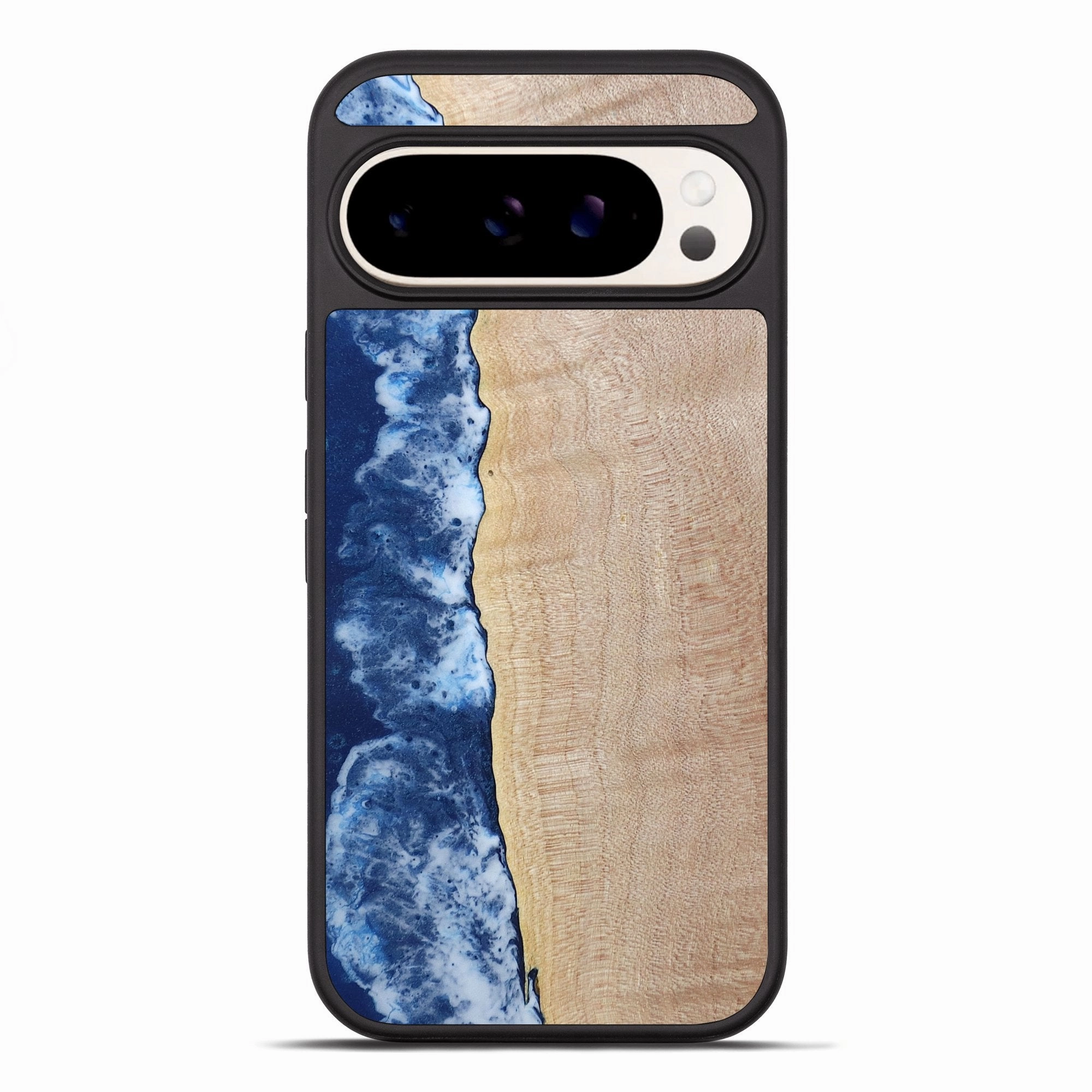 Pixel 10 Pro Xl Wood Phone Case - Lutie (Coastal, 779366) Anti Oil Film Bubble Free Screen