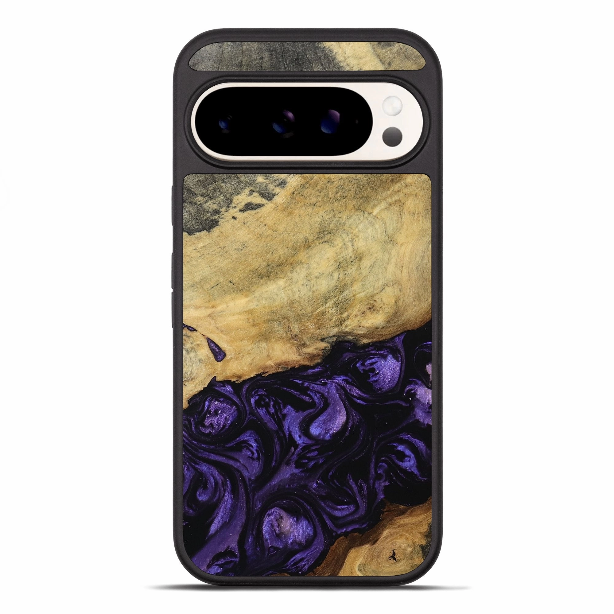 Pixel 10 Pro Xl Wood Phone Case - Massimo (Purple, 768643) Case Friendly Glass