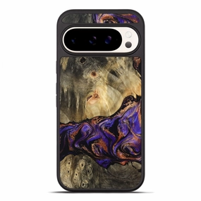 Dustproof Cover Pixel 10 Pro Xl Wood Phone Case - Matteo (Purple, 767853)