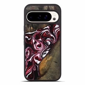 Oleophobic Coating Soft Edge Pixel 10 Pro Xl Wood Phone Case - Monty (Red, 770367)