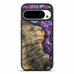 Anti Fingerprint Film Scratch Protection Pixel 10 Pro Xl Wood Phone Case - Ona (Blue, 777625)