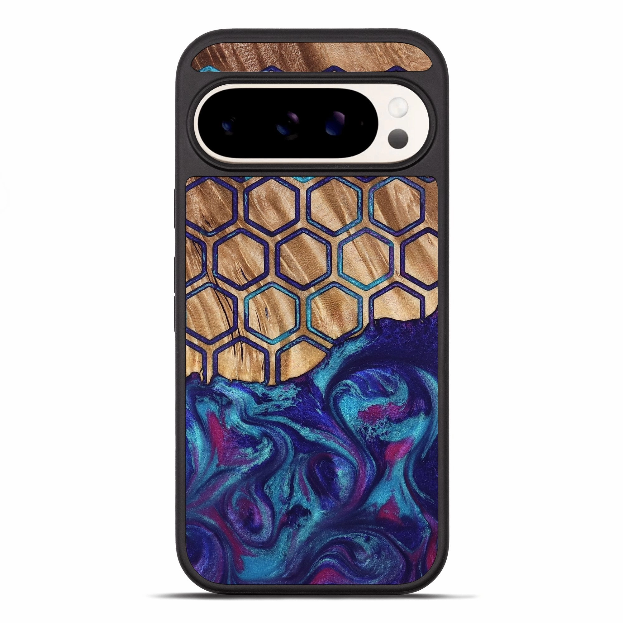 Pixel 10 Pro Xl Wood Phone Case - Orlando (Pattern, 779269) Anti Reflection Crystal Clear