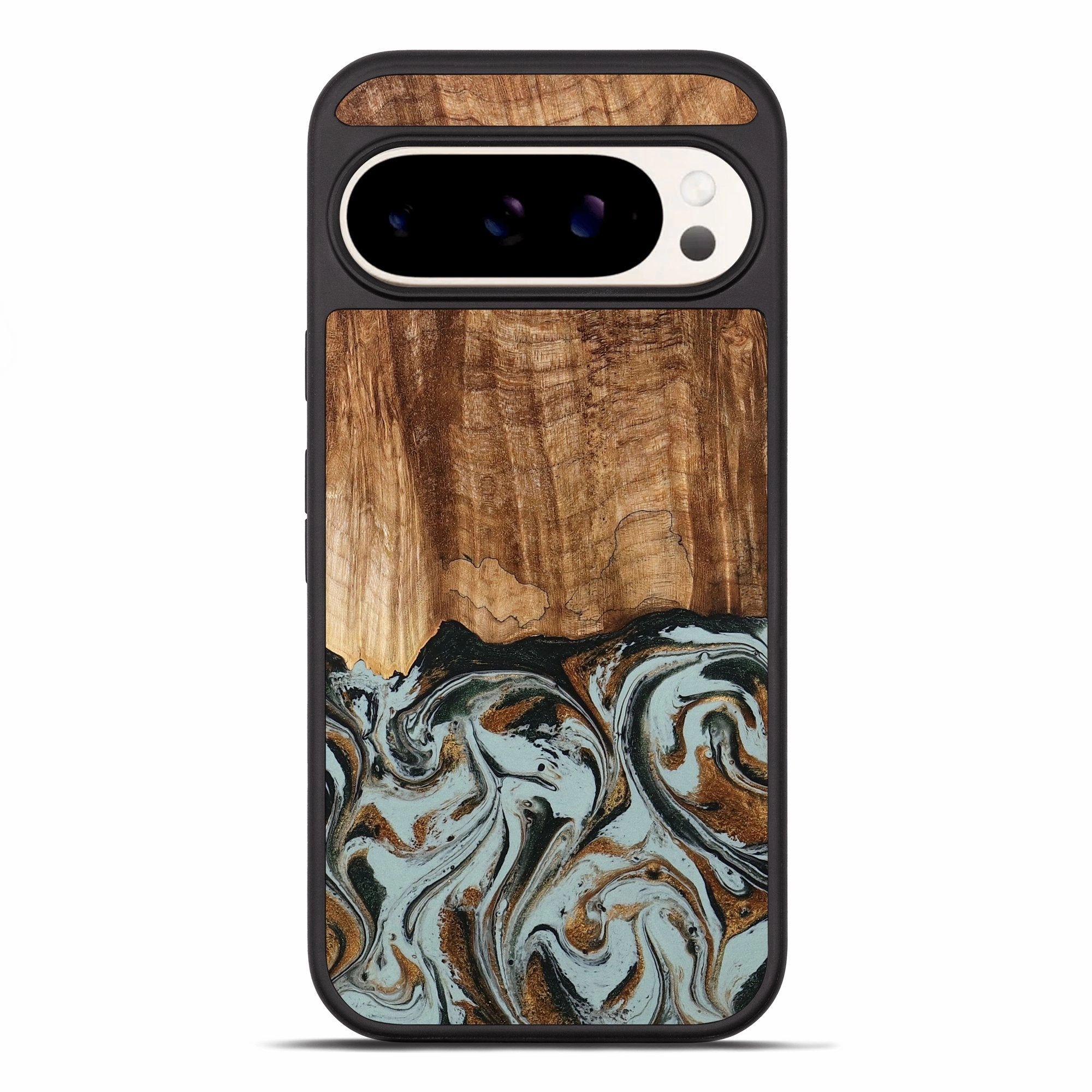 Anti Spy Film Pixel 10 Pro Xl Wood Phone Case - Osman (Green, 778654)