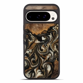 Anti Reflection Coating Scratch Resistant Coating Pixel 10 Pro Xl Wood Phone Case - Phebe (Black & White, 770906)