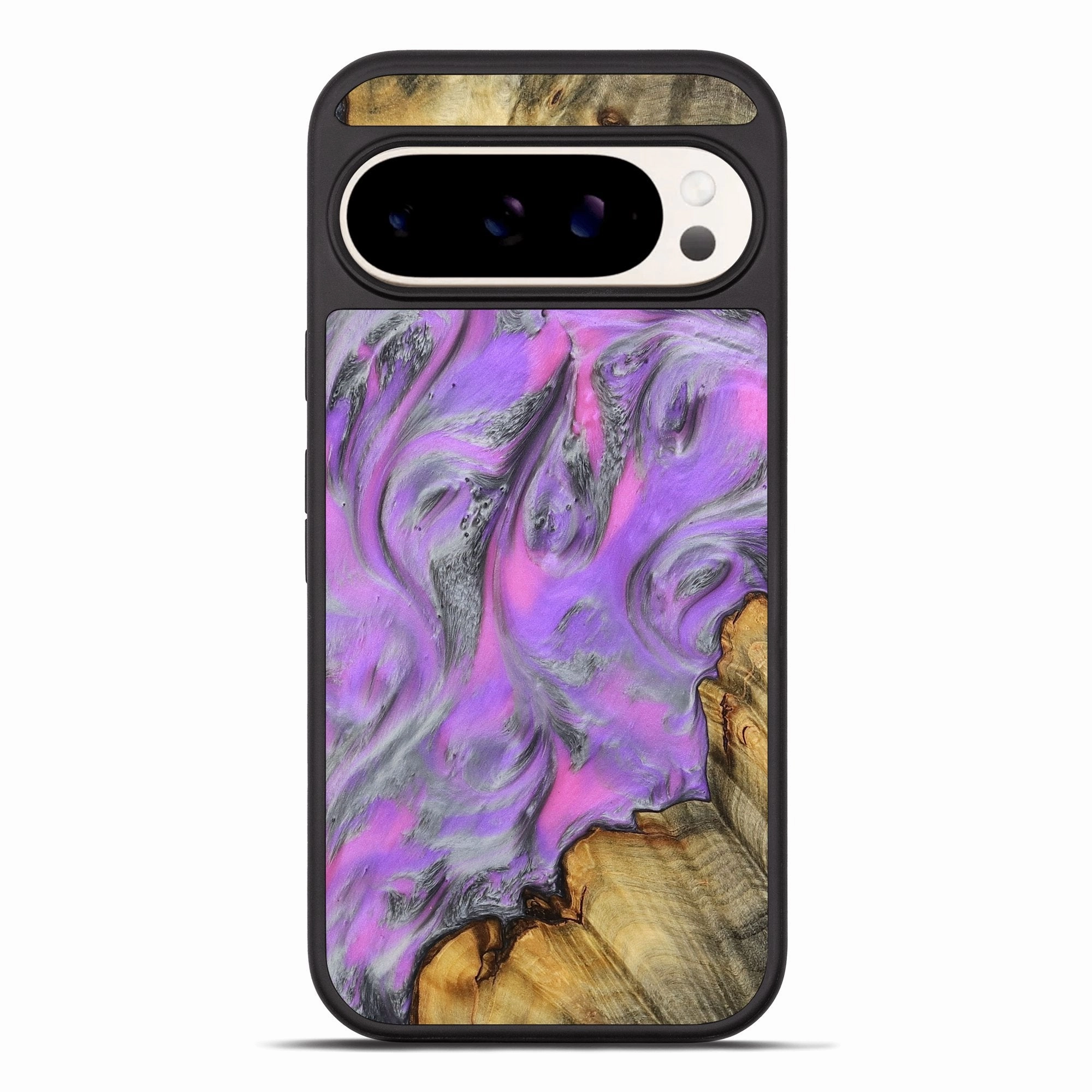 Ultra Thin Tempered Screen Protector Pixel 10 Pro Xl Wood Phone Case - Piper (Purple, 777781)