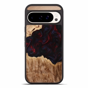 Pixel 10 Pro Xl Wood Phone Case - Promise (Red, 775663) Water Resistant