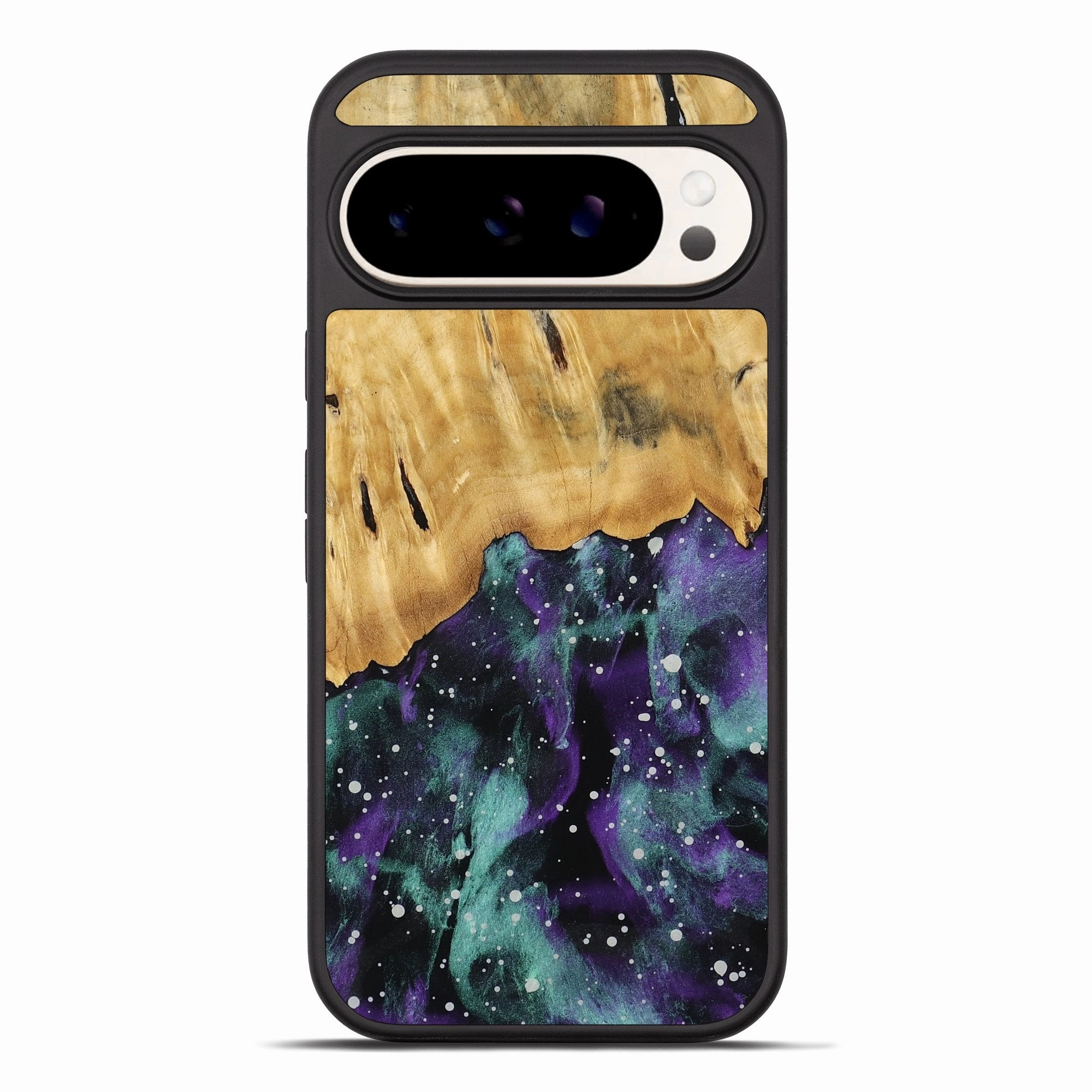 Bubble Free Installation Crystal Clear Pixel 10 Pro Xl Wood Phone Case - Reba (Cosmos, 777953)