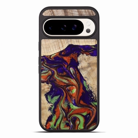Pixel 10 Pro Xl Wood Phone Case - Ronny (Purple, 778192) Bubble Free