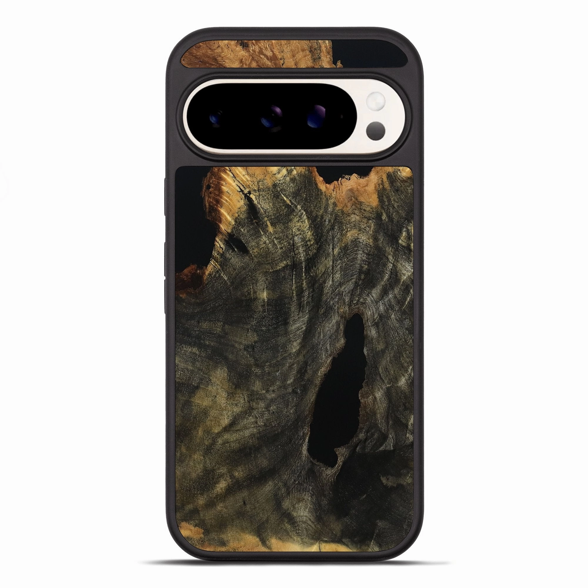 Edge to Edge Protection Anti Finger Grease Film Pixel 10 Pro Xl Wood Phone Case - Rosalee (Wood Burl, 780538)