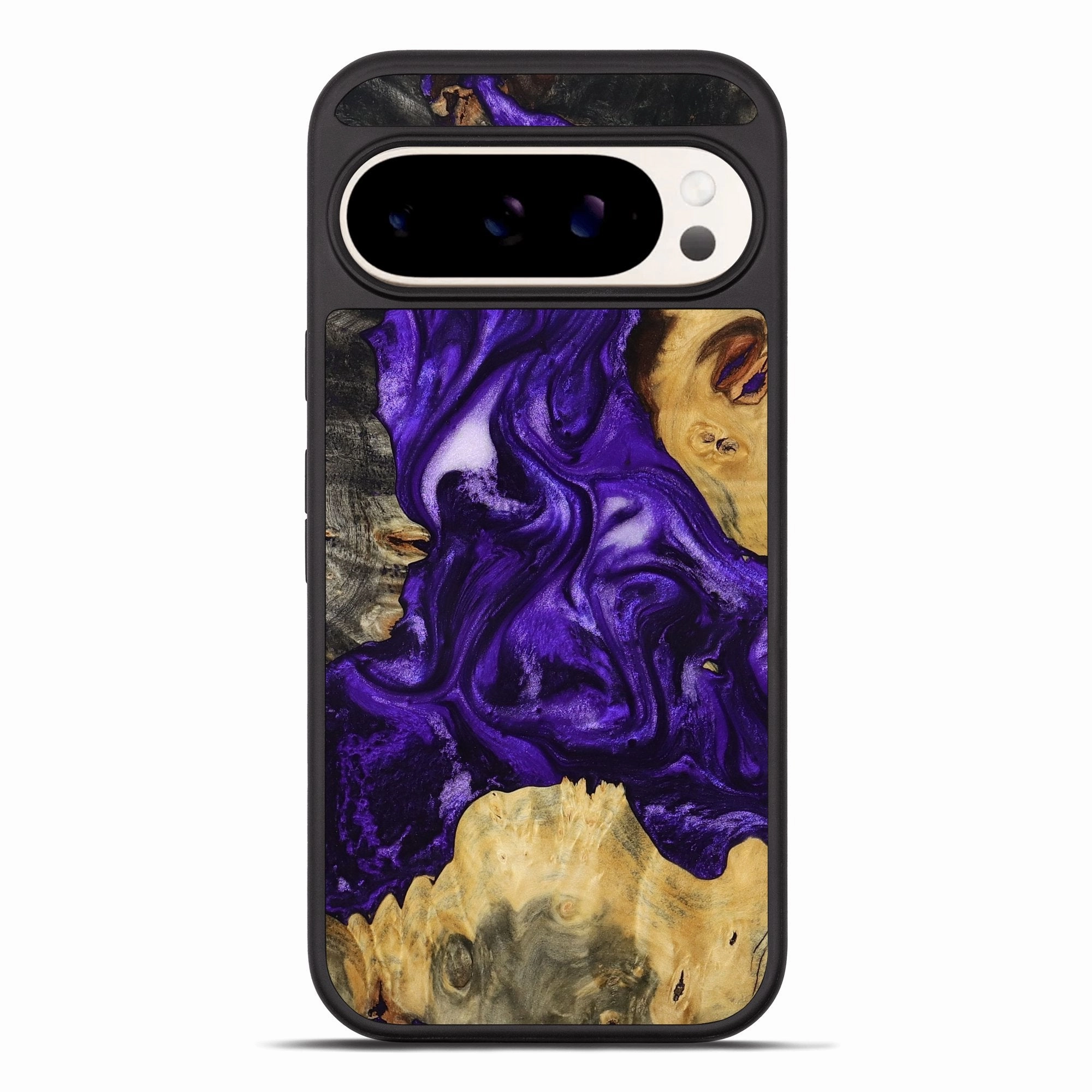 Pixel 10 Pro Xl Wood Phone Case - Rudy (Purple, 781680) Fingerprint Resistant Smooth Touch