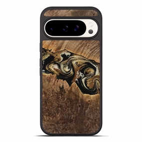 Fingerprint Free Pixel 10 Pro Xl Wood Phone Case - Saundra (Black & White, 770920)