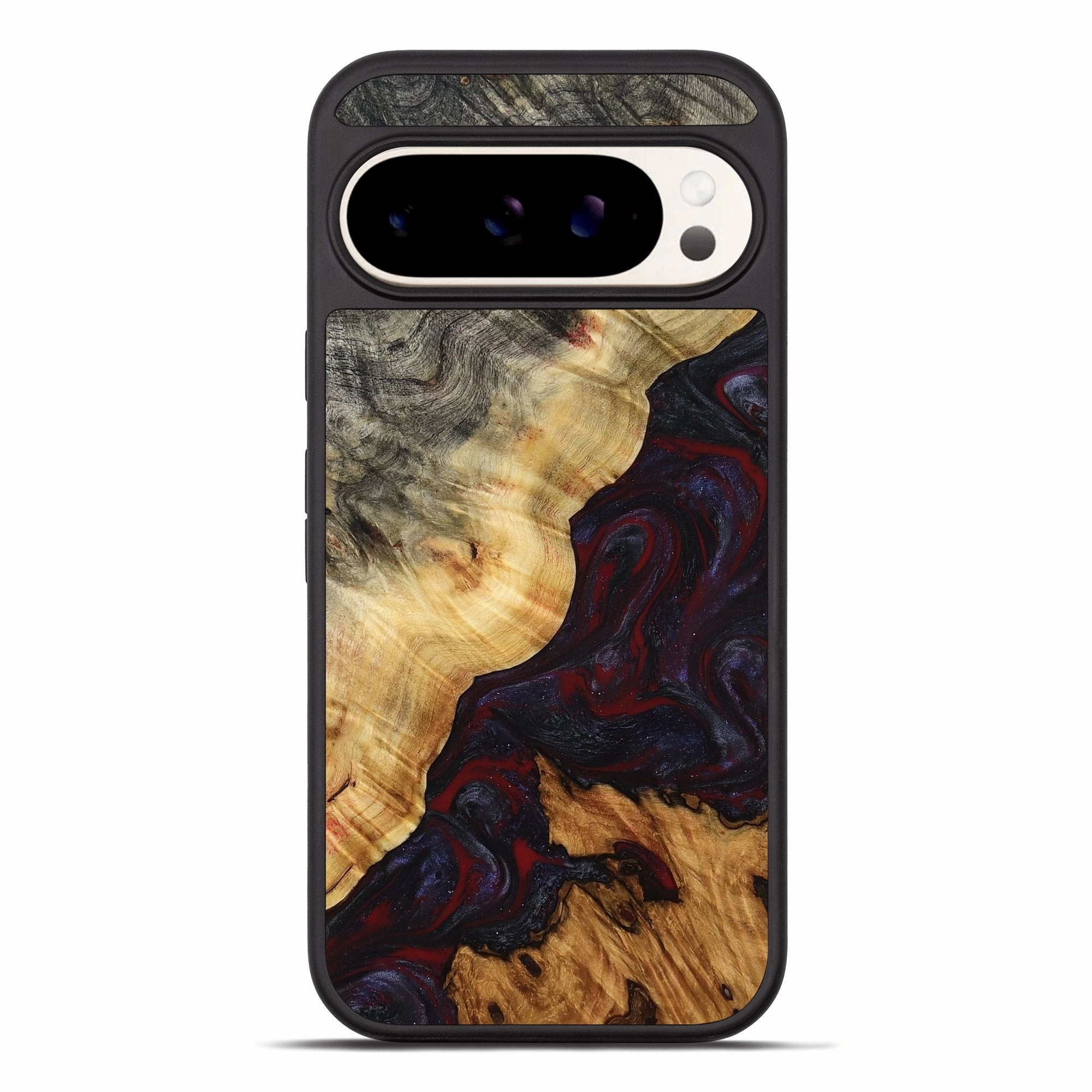 Grip Friendly Self Healing Pixel 10 Pro Xl Wood Phone Case - Sharen (Red, 779790)