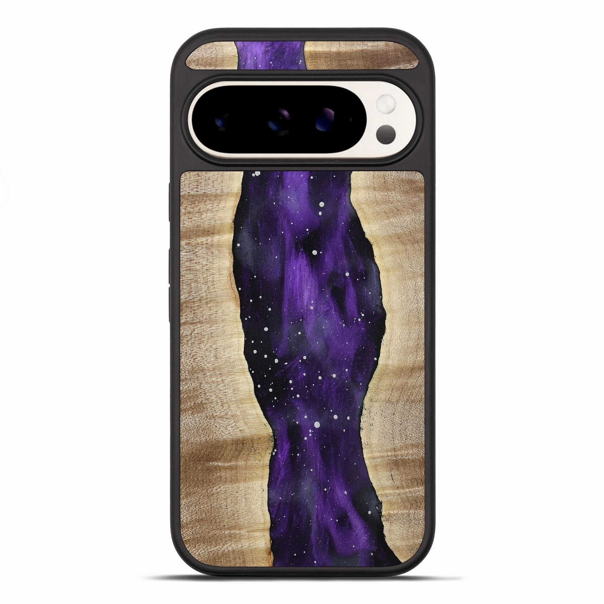 Pixel 10 Pro Xl Wood Phone Case - Sienna (Cosmos, 777449) Grip Friendly Anti Finger Smudge