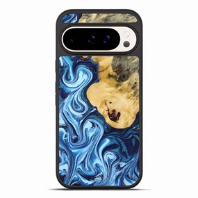Anti Finger Mark Pixel 10 Pro Xl Wood Phone Case - Tanesha (Blue, 772812)