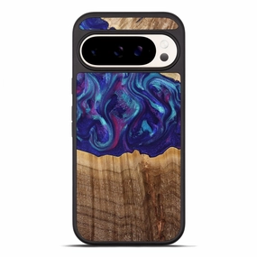 Smooth Surface Pixel 10 Pro Xl Wood Phone Case - Tera (Blue, 778194)