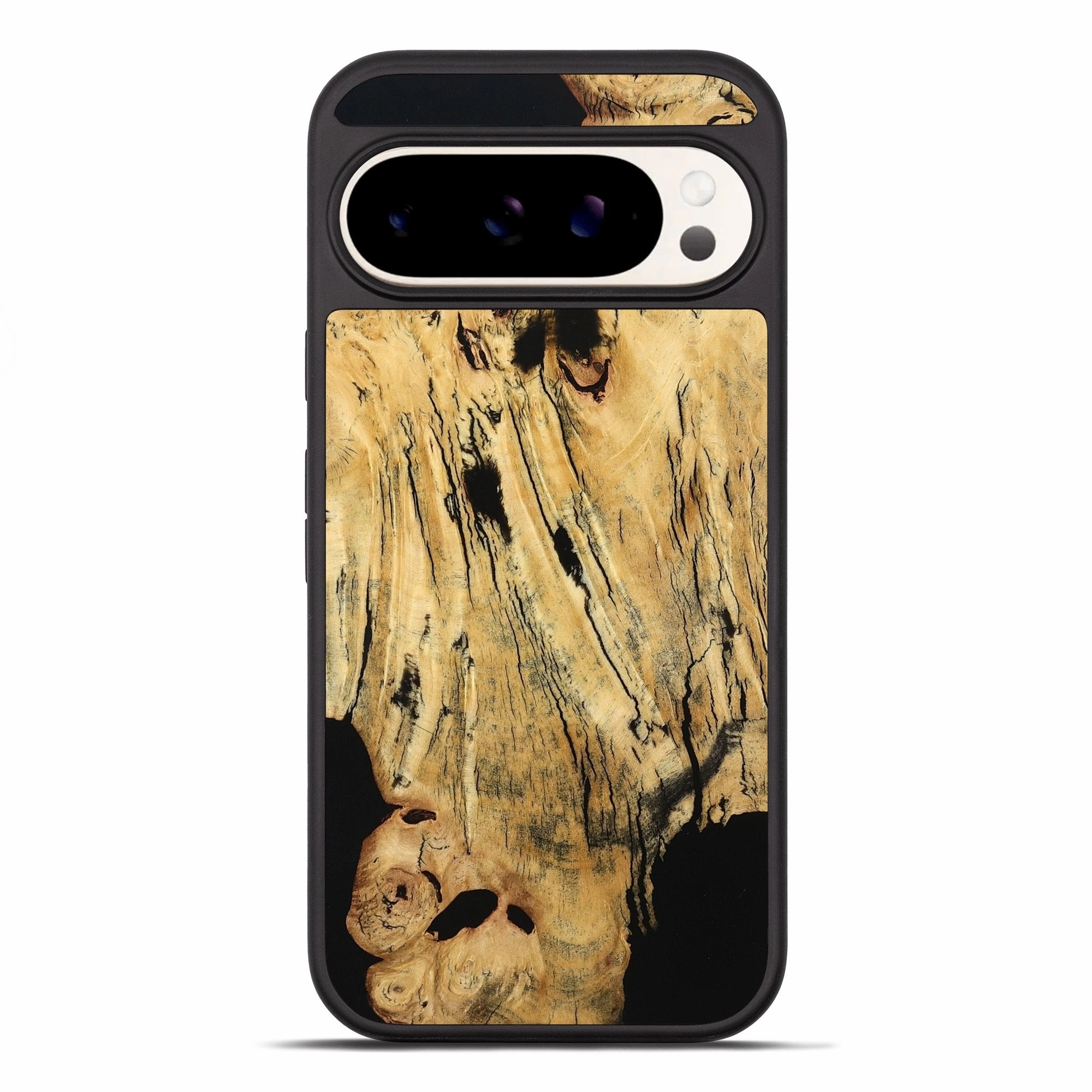 Anti Finger Mark Film Pixel 10 Pro Xl Wood Phone Case - Tiffani (Wood Burl, 779819)