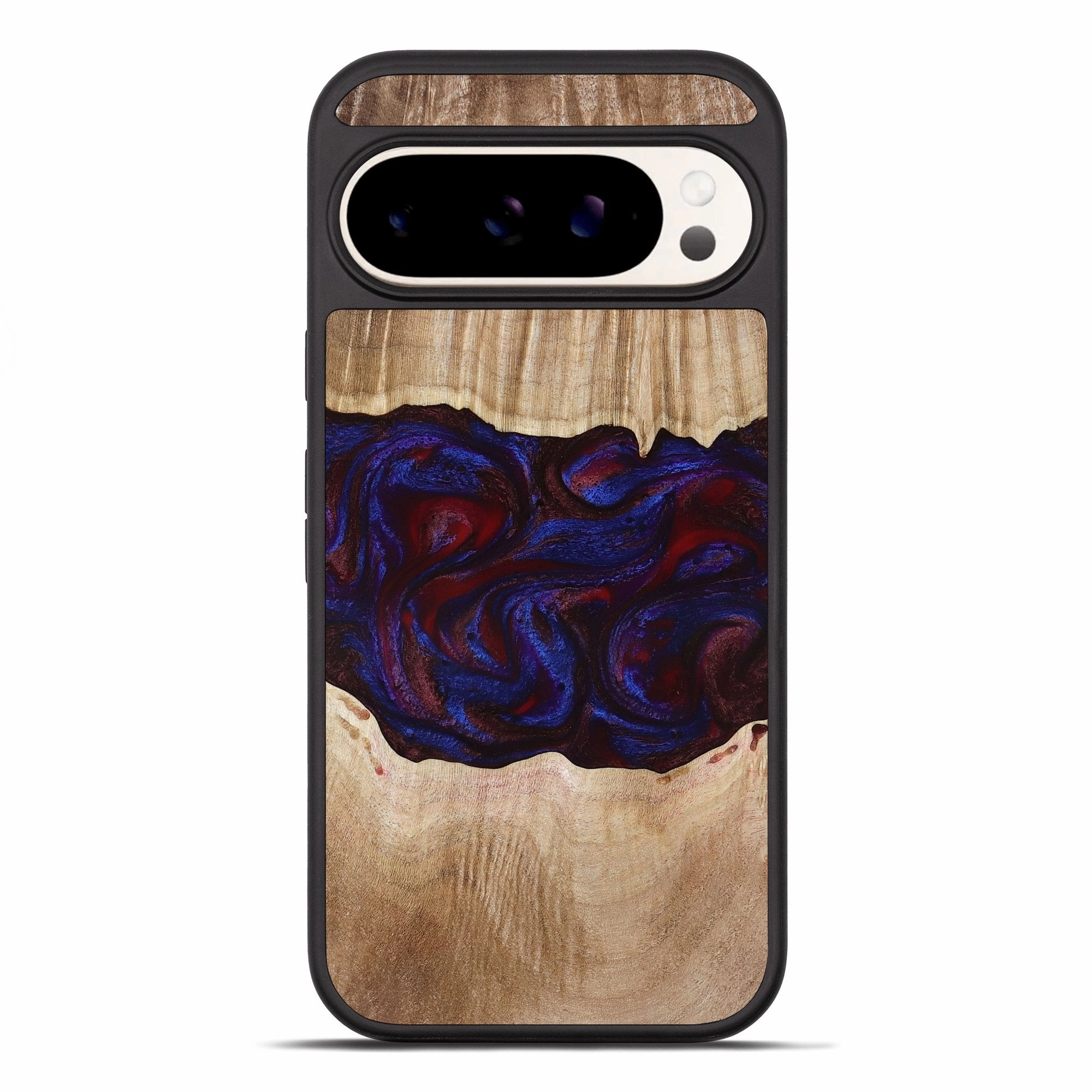 Easy Installation Pixel 10 Pro Xl Wood Phone Case - Trudy (Red, 780505)