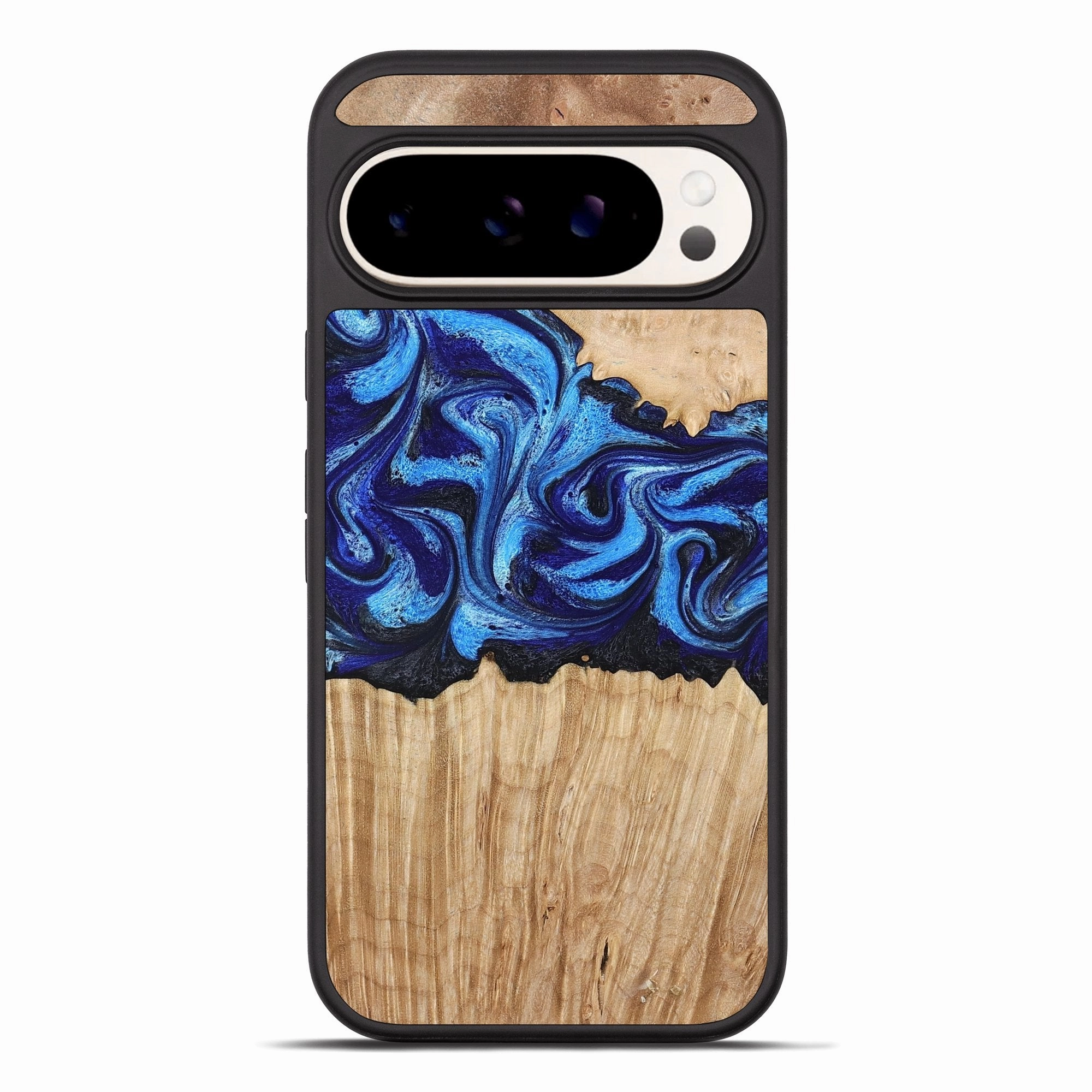 Anti Scratch Coating Screen Guard Pixel 10 Pro Xl Wood Phone Case - Vera (Blue, 776673)