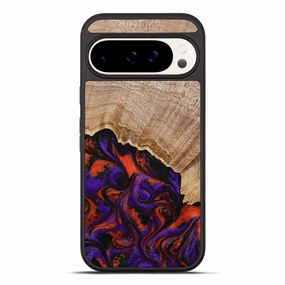 Scratch Resistant Coating Pixel 10 Pro Xl Wood Phone Case - Wiley (Purple, 773839)