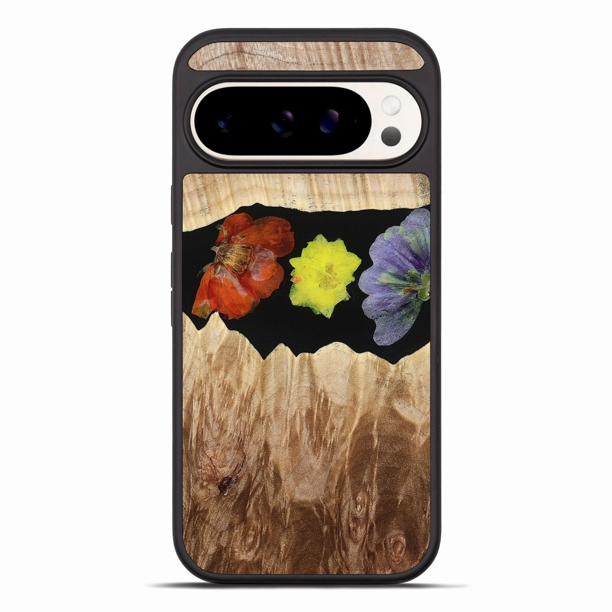 Pixel 10 Pro Xl Wood Phone Case - Zoey (Bloom, 777869) Anti Finger Mark Anti Finger Stain