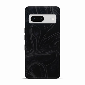 Pixel 7 Resinart Live Edge Phone Case - Britny (Black & White, 781994) Anti Scratch Shield