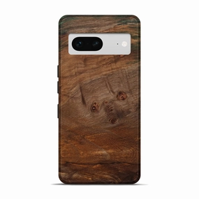 Pixel 7 Wood Live Edge Phone Case - Dangelo (Wood Burl, 781448) Scratch Resistant Glass