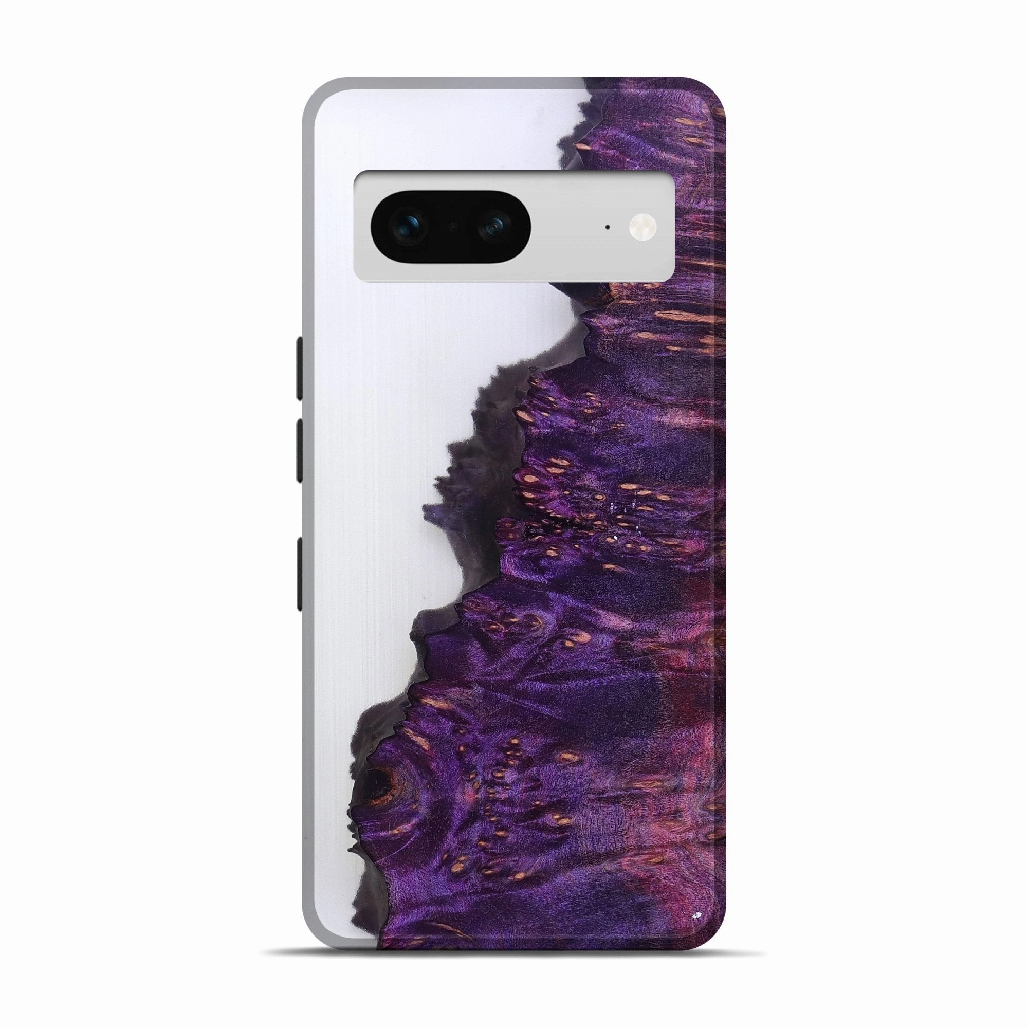 Oleophobic Coating Self Healing Pixel 7 Wood Live Edge Phone Case - Jasiel (Clear, 779892)