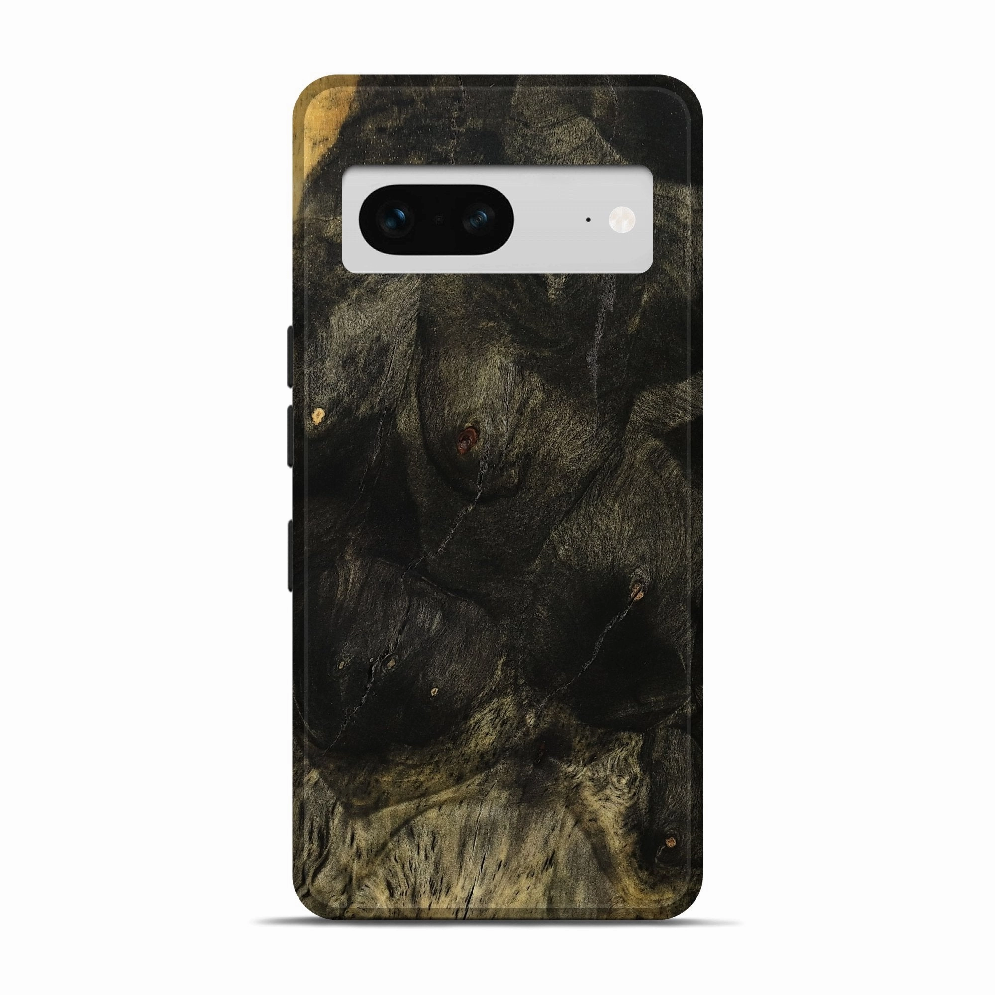 Pixel 7 Wood Live Edge Phone Case - Lonnie (Wood Burl, 773970) Anti Shock Screen