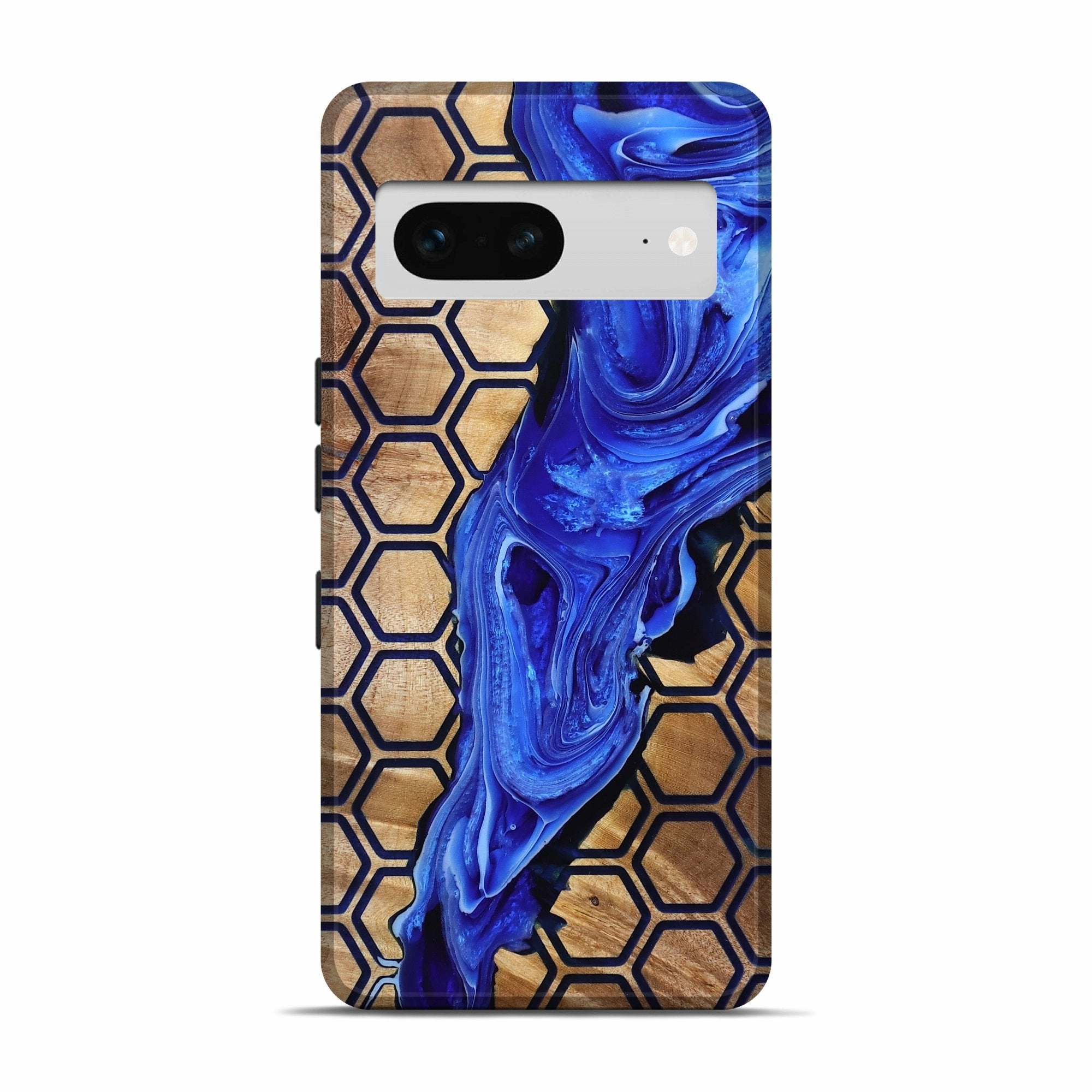 Pixel 7 Wood Live Edge Phone Case - Ronan (Pattern, 777404) Anti Fog Protective Film