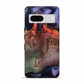 Anti Dust Film Anti Finger Stain Pixel 7 Wood Live Edge Phone Case - Wade (Purple, 781013)