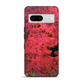 Pixel 7 Wood Live Edge Phone Case - Zyon (Wood Burl, 781445) Shatterproof Glass