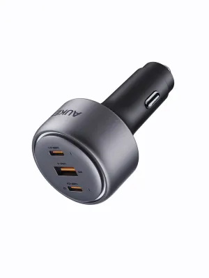 Aukey Cc-P4 Pathfinder Mix 3 165W Fast Charging Car Charger Charging Safety