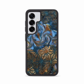 Galaxy S25 Wood Phone Case - Harlee (Pattern, 781714) Anti Glare Film