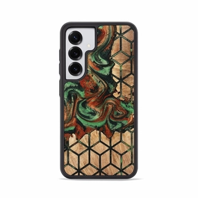 Galaxy S25 Wood Phone Case - Yasmin (Pattern, 776352) Anti Dust Film
