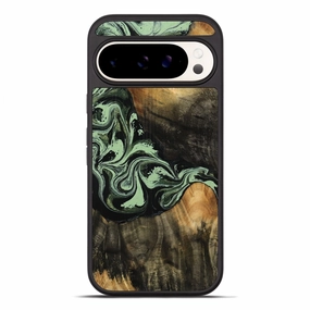 Pixel 10 Pro Xl Wood Phone Case - Gladys (Green, 770473) Ultra Slim Protector